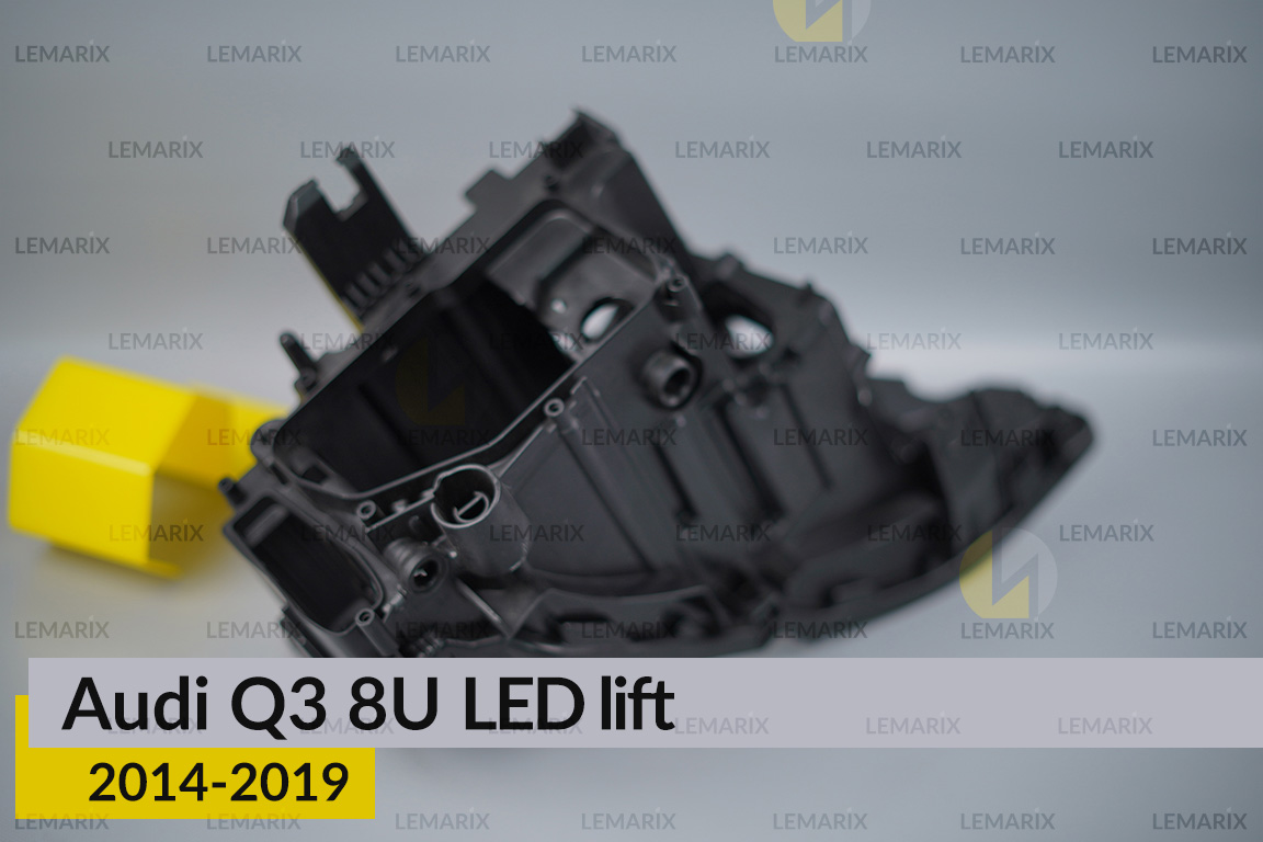 Корпус фари Audi Q3 8U LED (2014-2019) рест правий