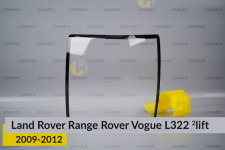 Скло заднього ліхтаря Land Rover Range Rover Vogue L322 (2009-2012) 2 рест ліве