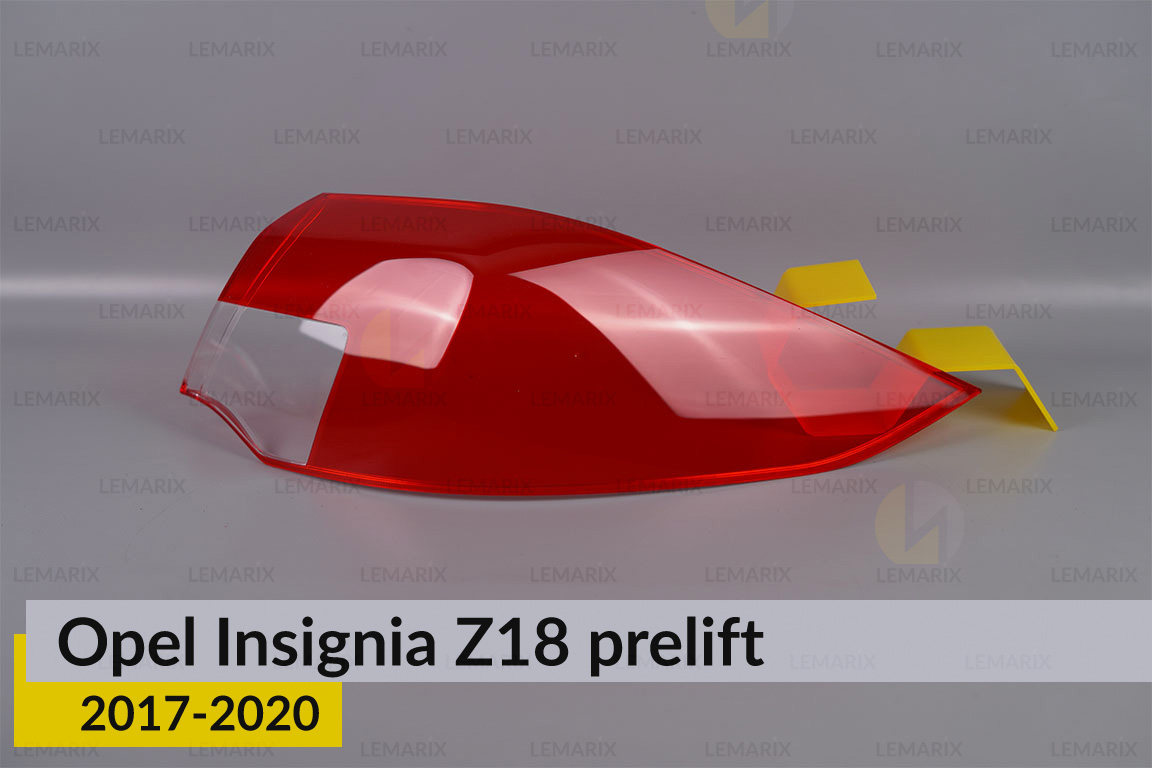 Скло заднього ліхтаря зовнішнє в крилі Opel Insignia Z18 (2017-2020) дорест праве
