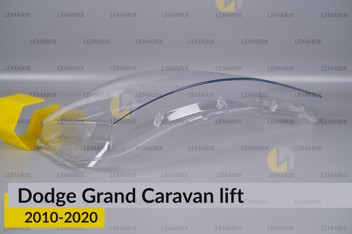 Скло фари Dodge Grand Caravan (2010-2020) рест праве