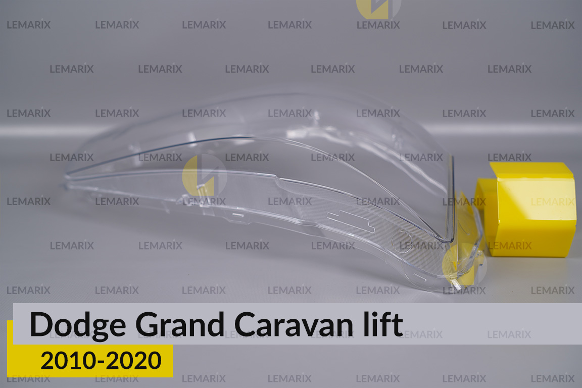 Скло фари Dodge Grand Caravan (2010-2020) рест праве