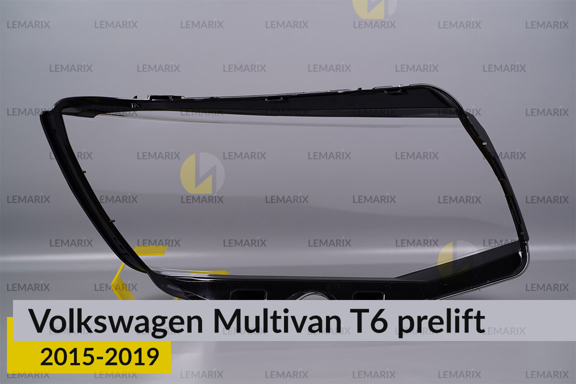 Скло фари VW Volkswagen Multivan T6 (2015-2019) дорест ліве