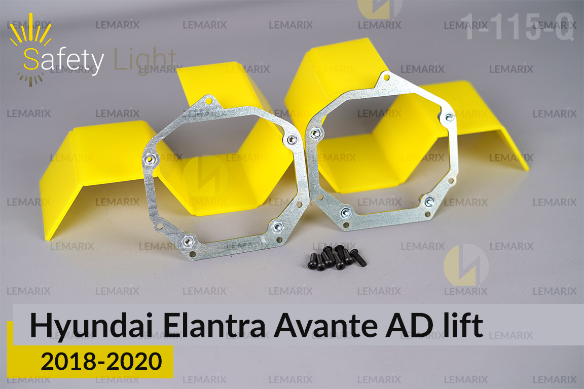 Перехідна рамка для Hyundai Elantra Avante AD (2018-2020) рест