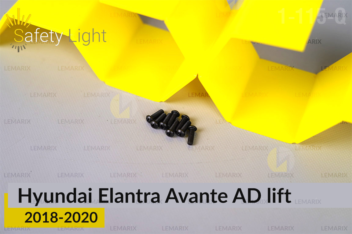 Перехідна рамка для Hyundai Elantra Avante AD (2018-2020) рест