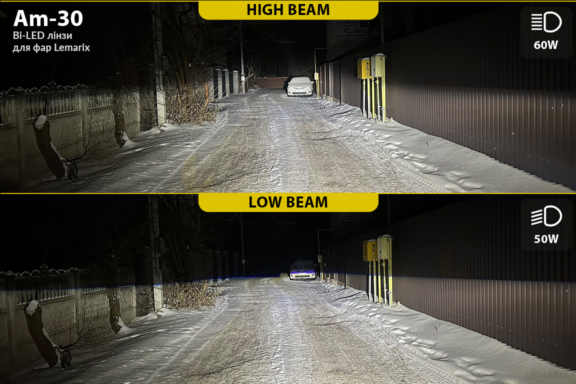 Светодиодные BI-LED линзы FarFarLight by Lemarix серии Amarillo – Am30