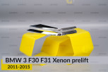 Хромований покажчик повороту BMW 3 F30 F31 Xenon (2011-2015) дорест правий