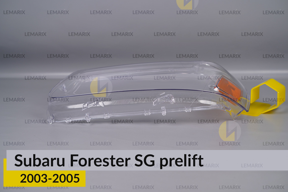 Стекло фары Subaru Forester SG (2003-2005) дорест левое