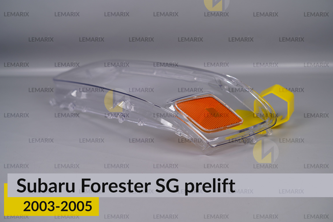 Стекло фары Subaru Forester SG (2003-2005) дорест левое