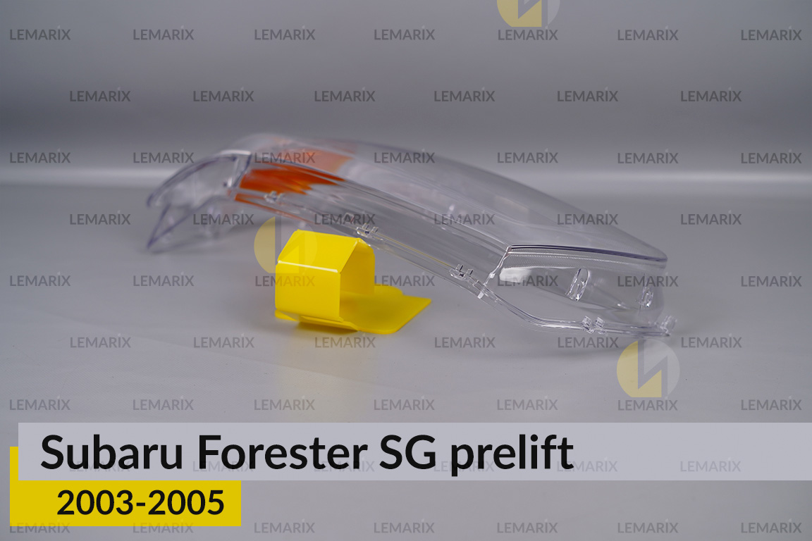 Стекло фары Subaru Forester SG (2003-2005) дорест левое
