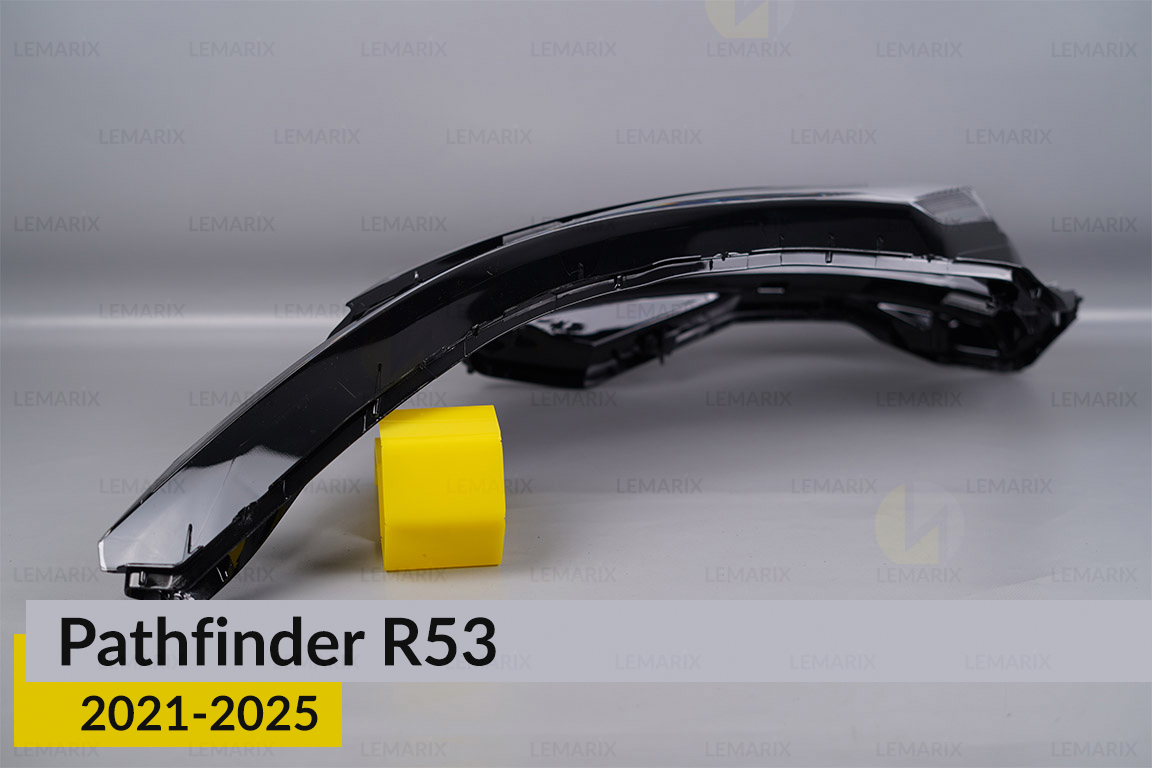 Скло фари Nissan Pathfinder R53 (2021-2025) дорест ліве