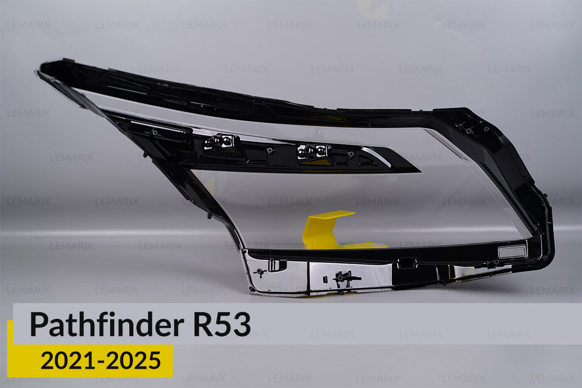 Скло фари Nissan Pathfinder R53 (2021-2025) дорест ліве