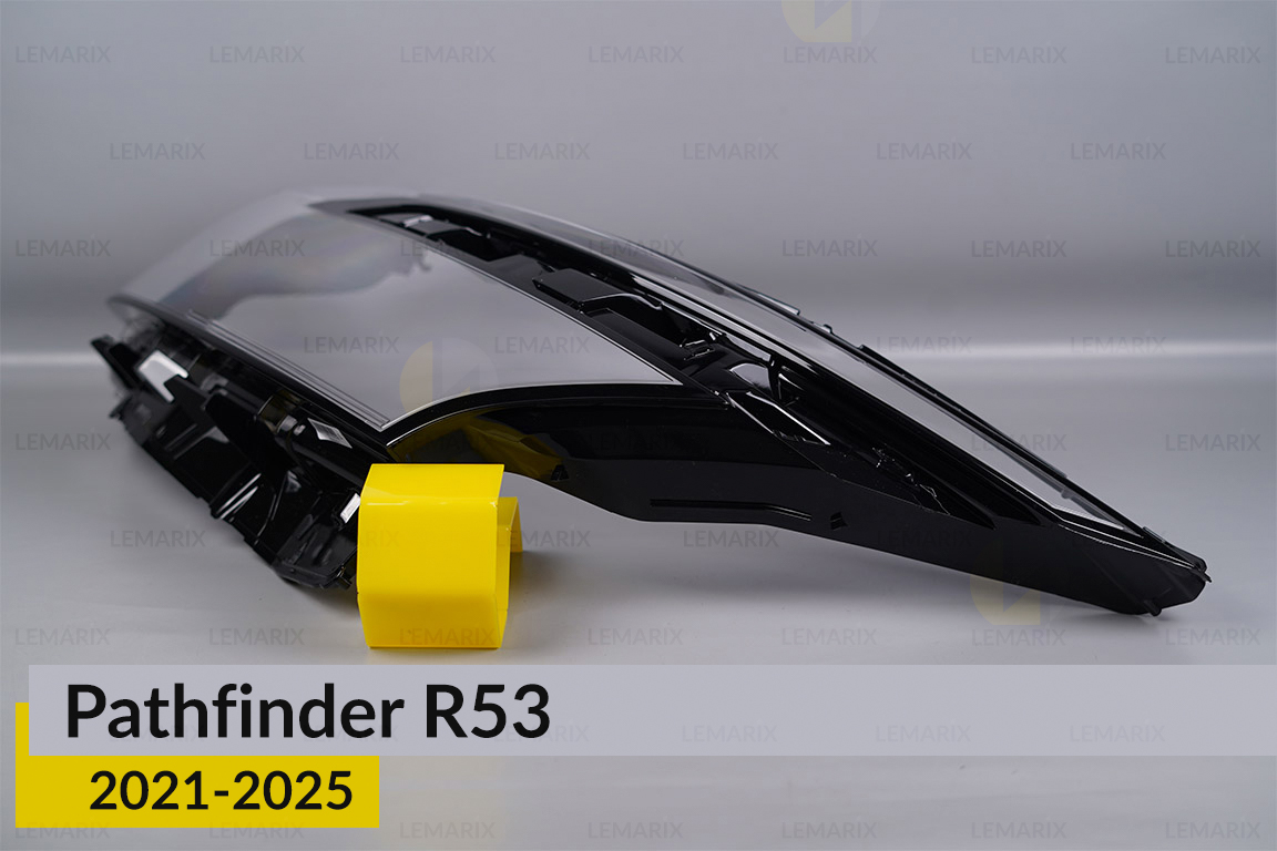 Скло фари Nissan Pathfinder R53 (2021-2025) дорест ліве