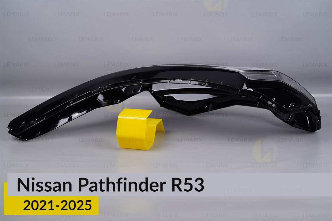 Скло фари Nissan Pathfinder R53 (2021-2025) дорест ліве