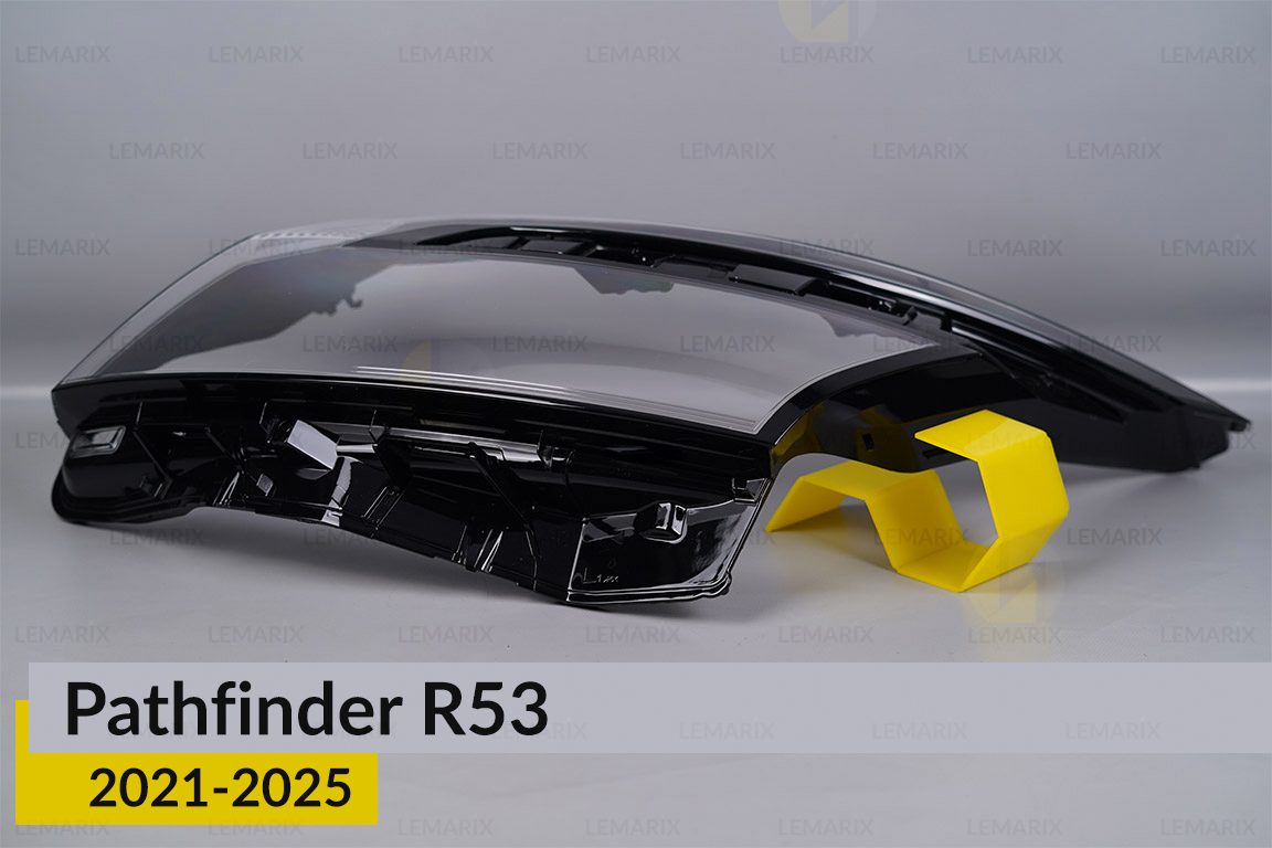 Скло фари Nissan Pathfinder R53 (2021-2025) дорест ліве