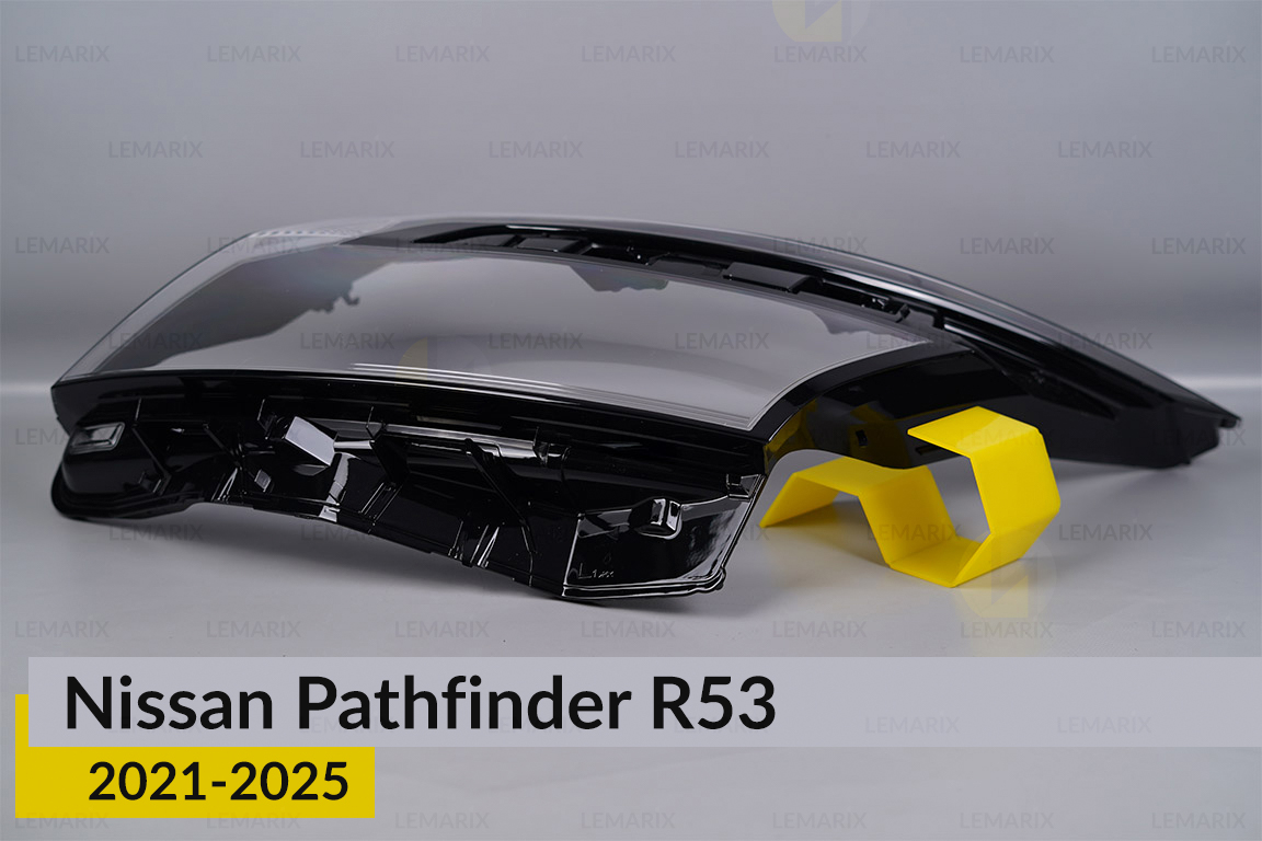 Скло фари Nissan Pathfinder R53 (2021-2025) дорест ліве