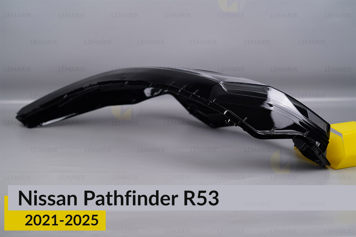 Скло фари Nissan Pathfinder R53 (2021-2025) дорест ліве