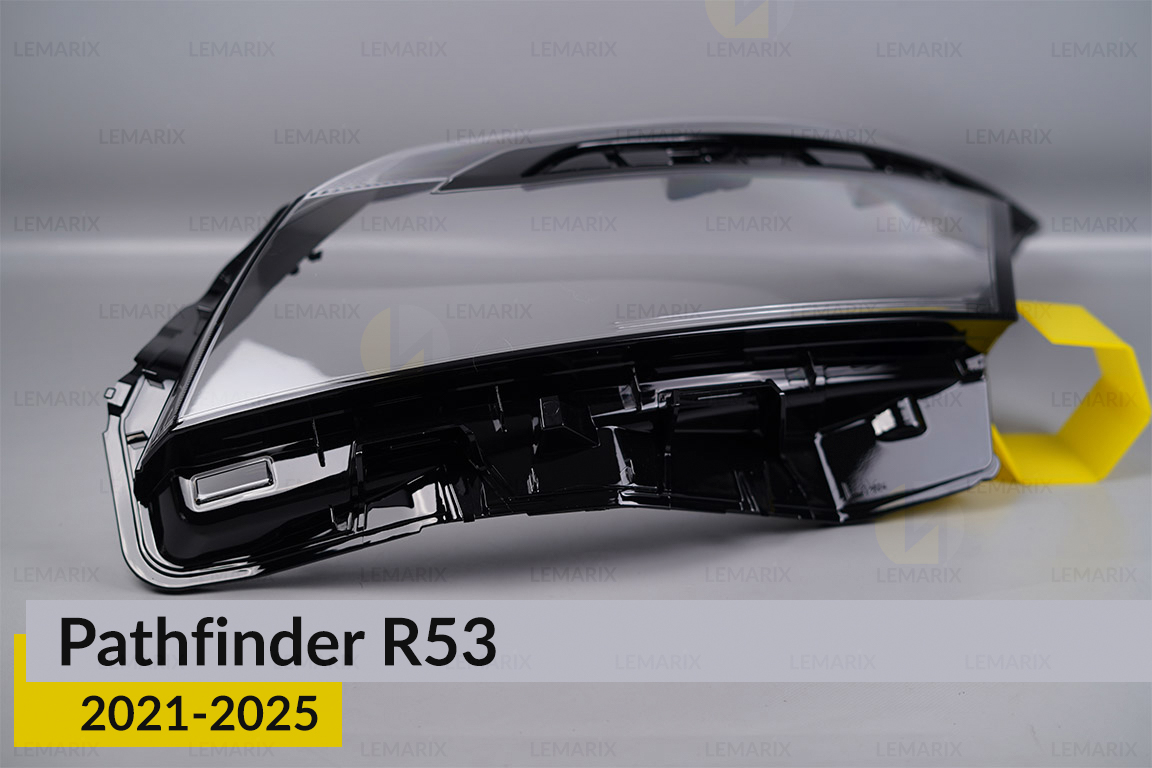 Скло фари Nissan Pathfinder R53 (2021-2025) дорест ліве