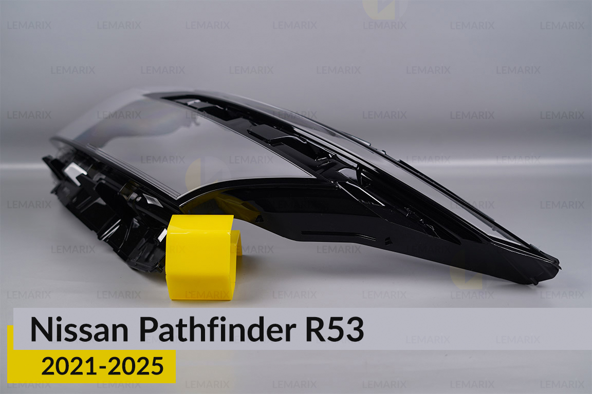 Скло фари Nissan Pathfinder R53 (2021-2025) дорест ліве