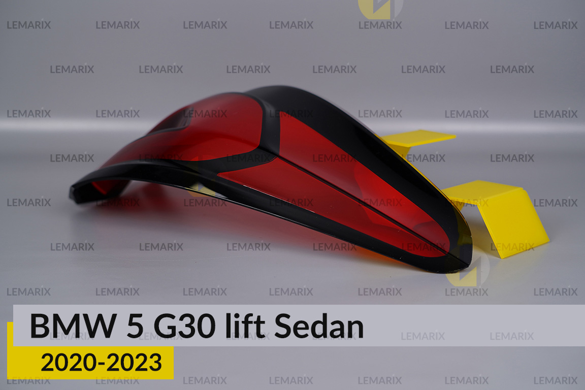 Скло заднього ліхтаря зовнішнє в крилі BMW 5 G30 Sedan (2020-2023) рест ліве