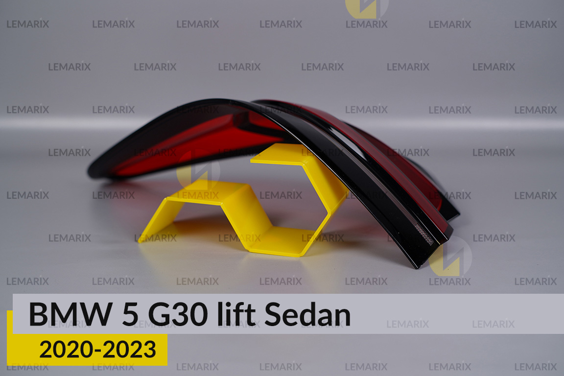 Скло заднього ліхтаря зовнішнє в крилі BMW 5 G30 Sedan (2020-2023) рест ліве