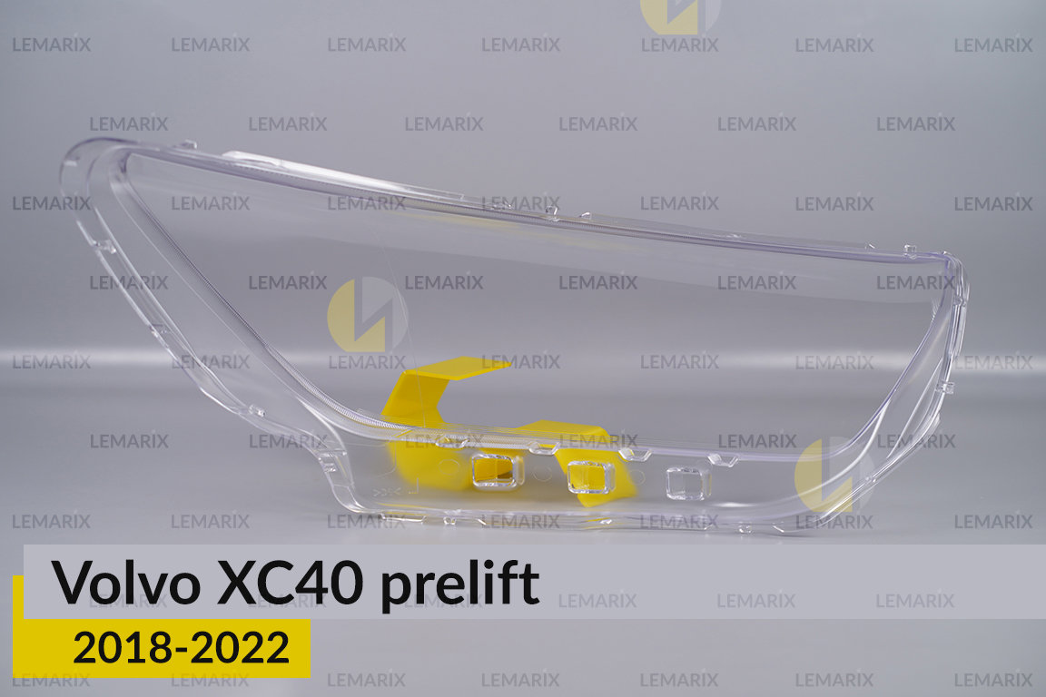 Скло фари Volvo XC40 (2018-2022) дорест ліве