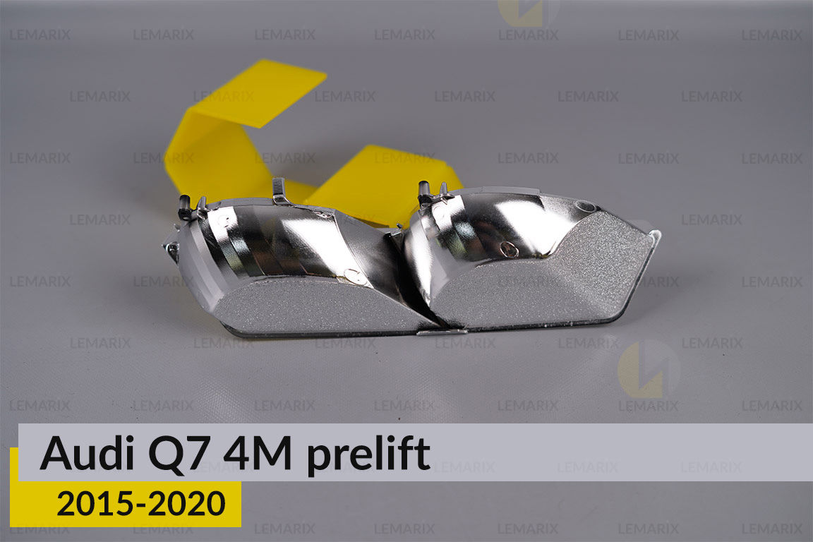 Хромована маска рефлектора Audi Q7 4M (2015-2020) дорест ліва