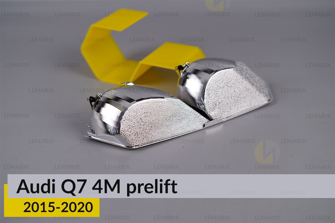 Хромована маска рефлектора Audi Q7 4M (2015-2020) дорест ліва