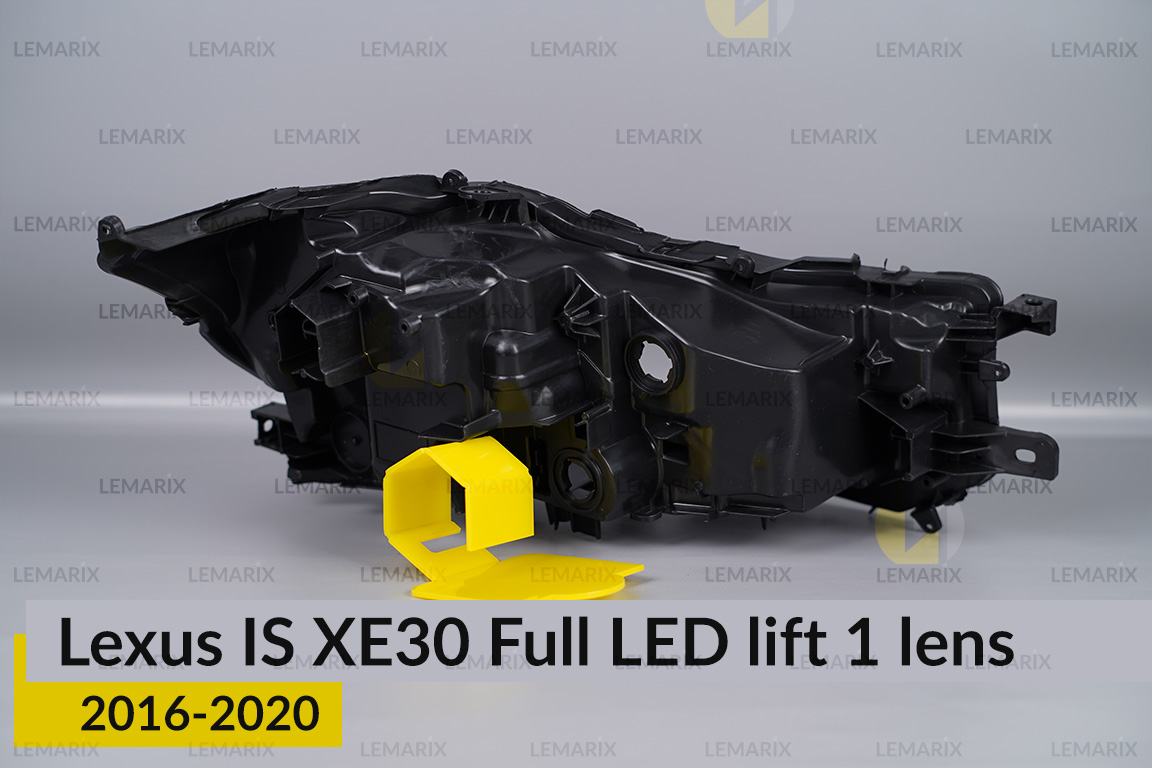 Корпус фари Lexus IS XE30 Full LED 1 лінза (2016-2020) рест лівий