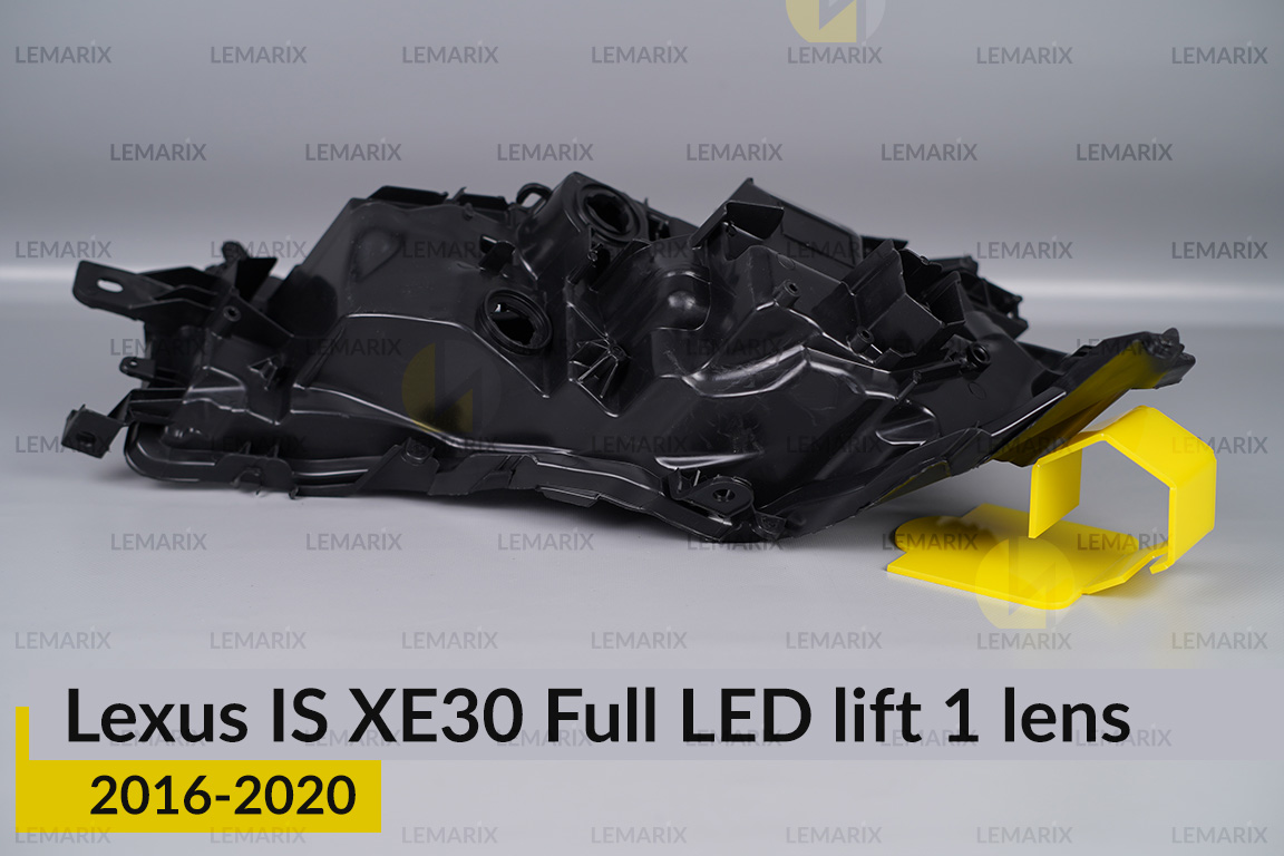 Корпус фари Lexus IS XE30 Full LED 1 лінза (2016-2020) рест лівий
