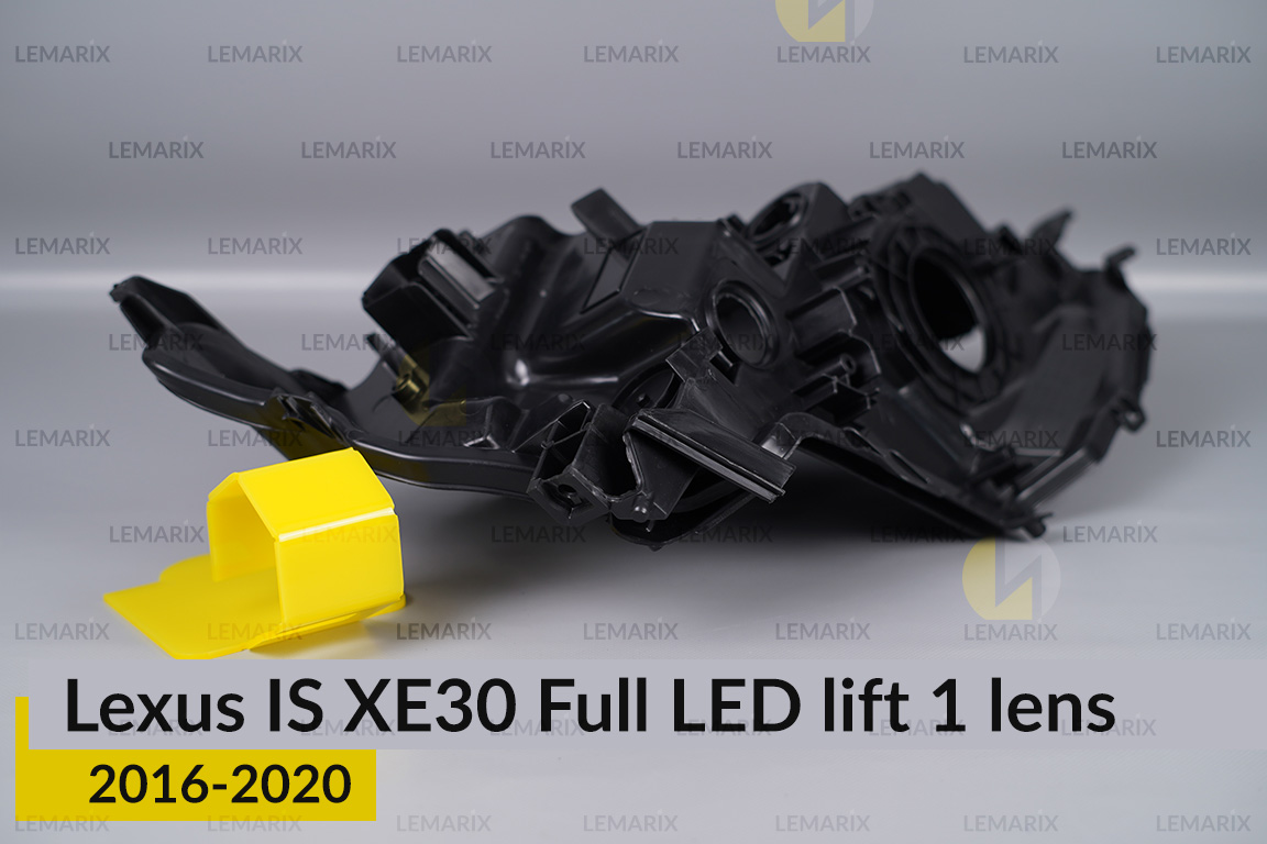 Корпус фари Lexus IS XE30 Full LED 1 лінза (2016-2020) рест лівий