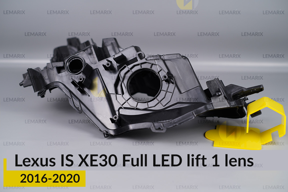 Корпус фари Lexus IS XE30 Full LED 1 лінза (2016-2020) рест лівий
