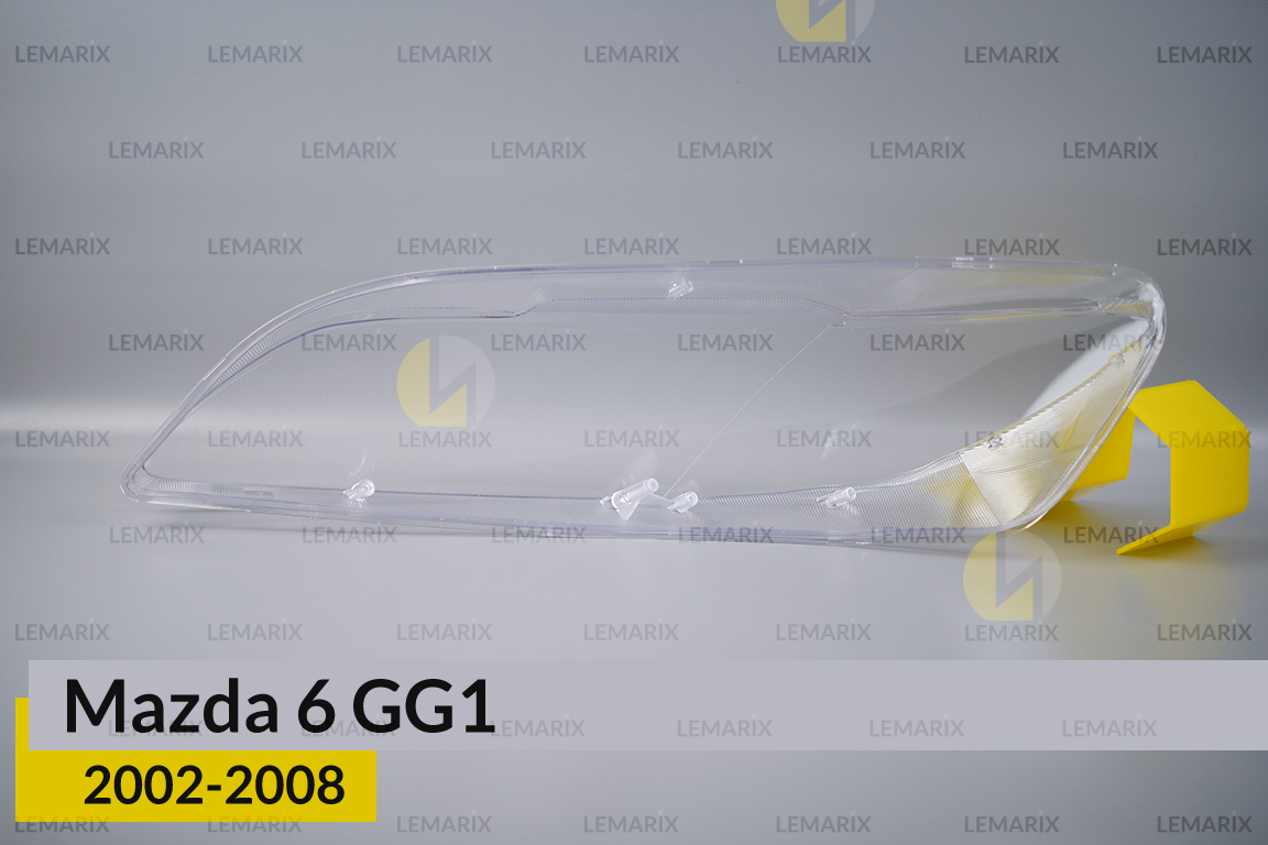 Скло фари Mazda 6 GG1 (2002-2008) праве