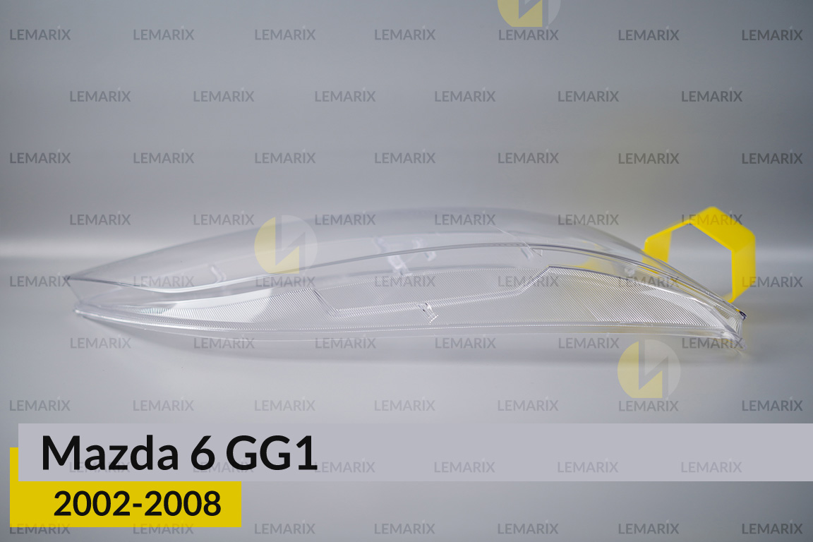 Скло фари Mazda 6 GG1 (2002-2008) праве