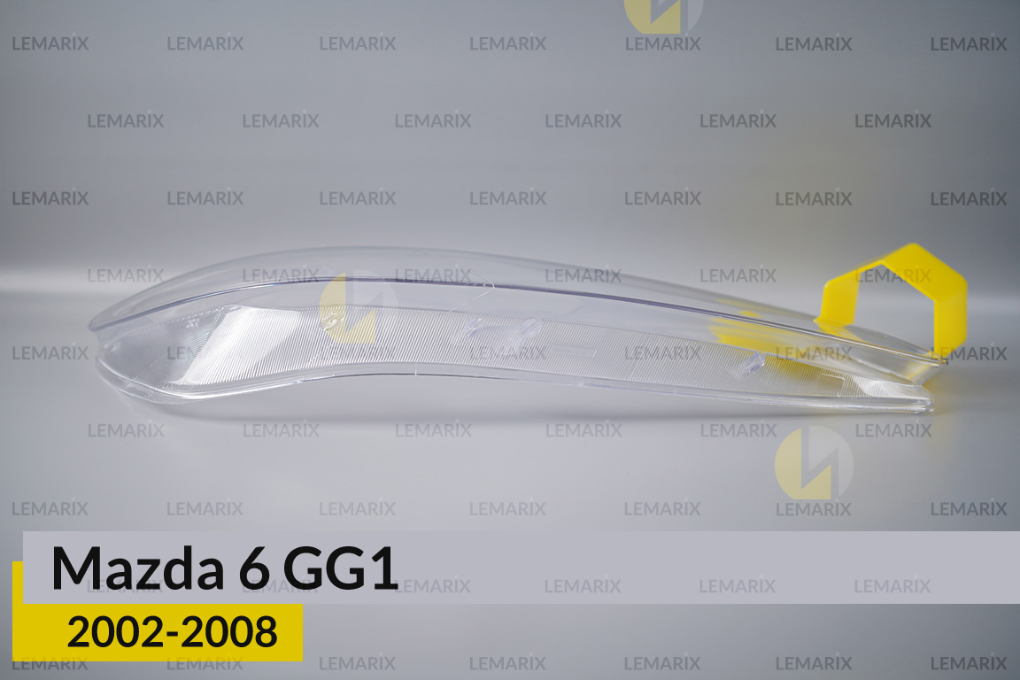 Скло фари Mazda 6 GG1 (2002-2008) праве