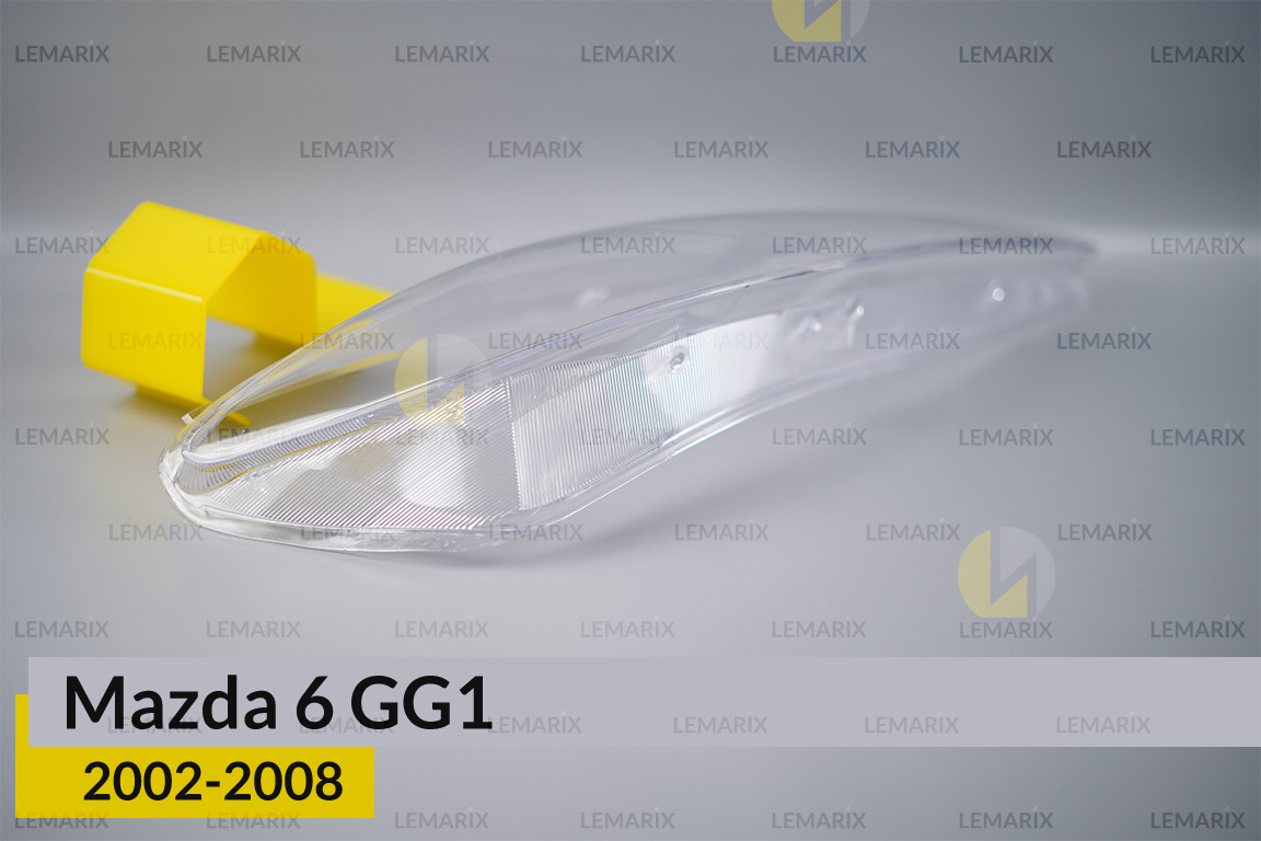 Скло фари Mazda 6 GG1 (2002-2008) праве