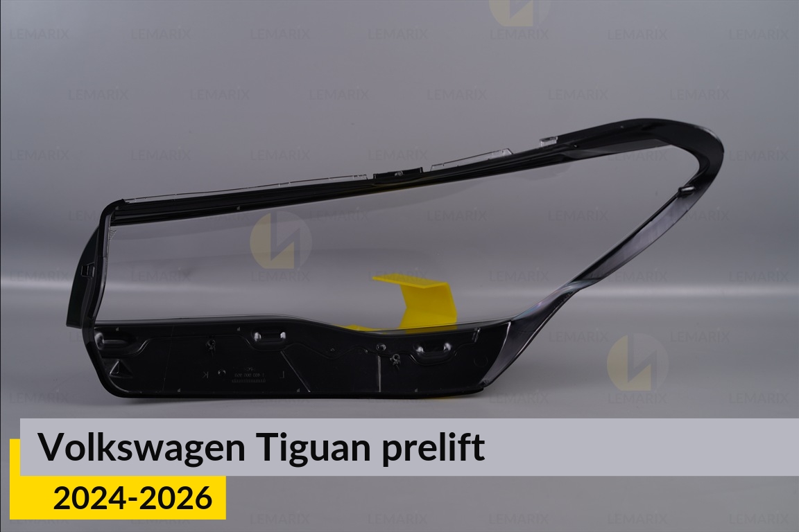 Скло фари VW Volkswagen Tiguan (2024-2026) дорест праве
