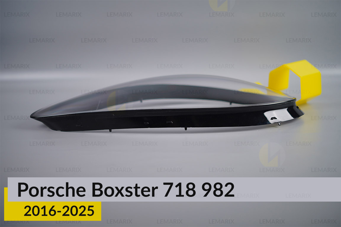 Скло фари Porsche Boxster 718 982 (2016-2025) праве