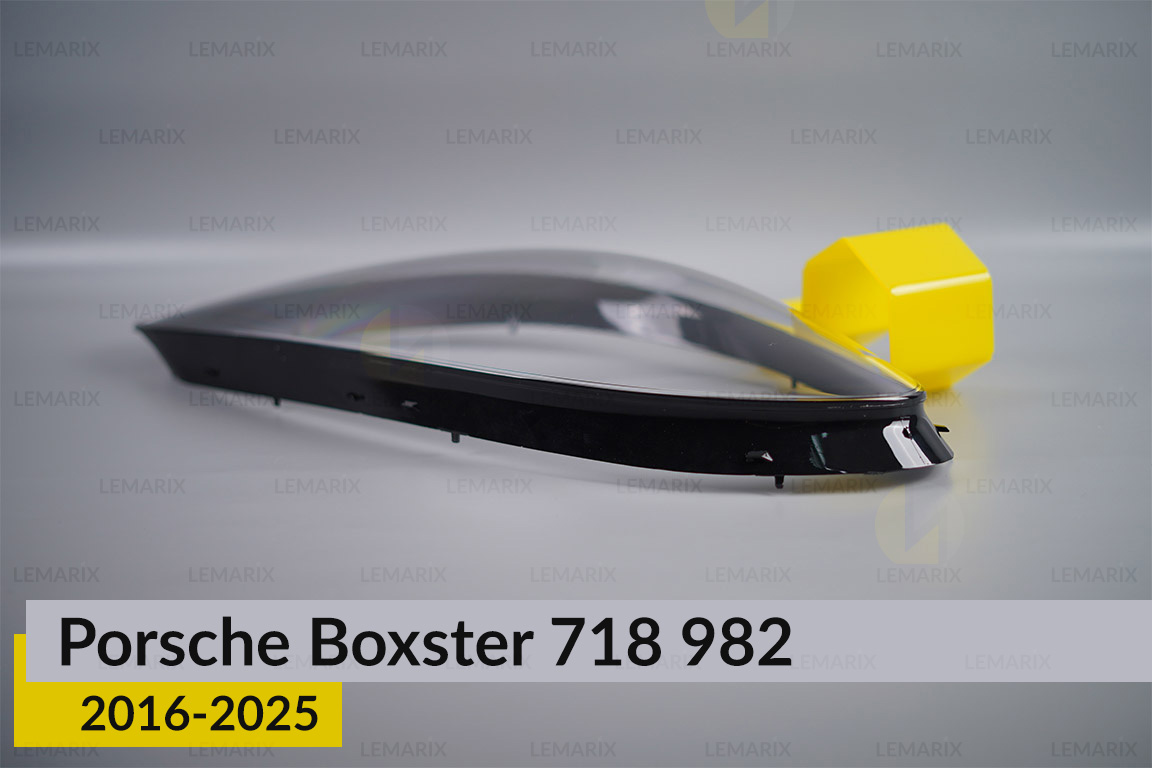 Скло фари Porsche Boxster 718 982 (2016-2025) праве