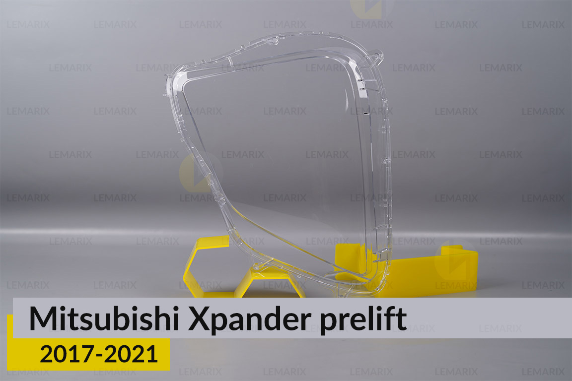 Скло фари Mitsubishi Xpander (2017-2021) дорест ліве