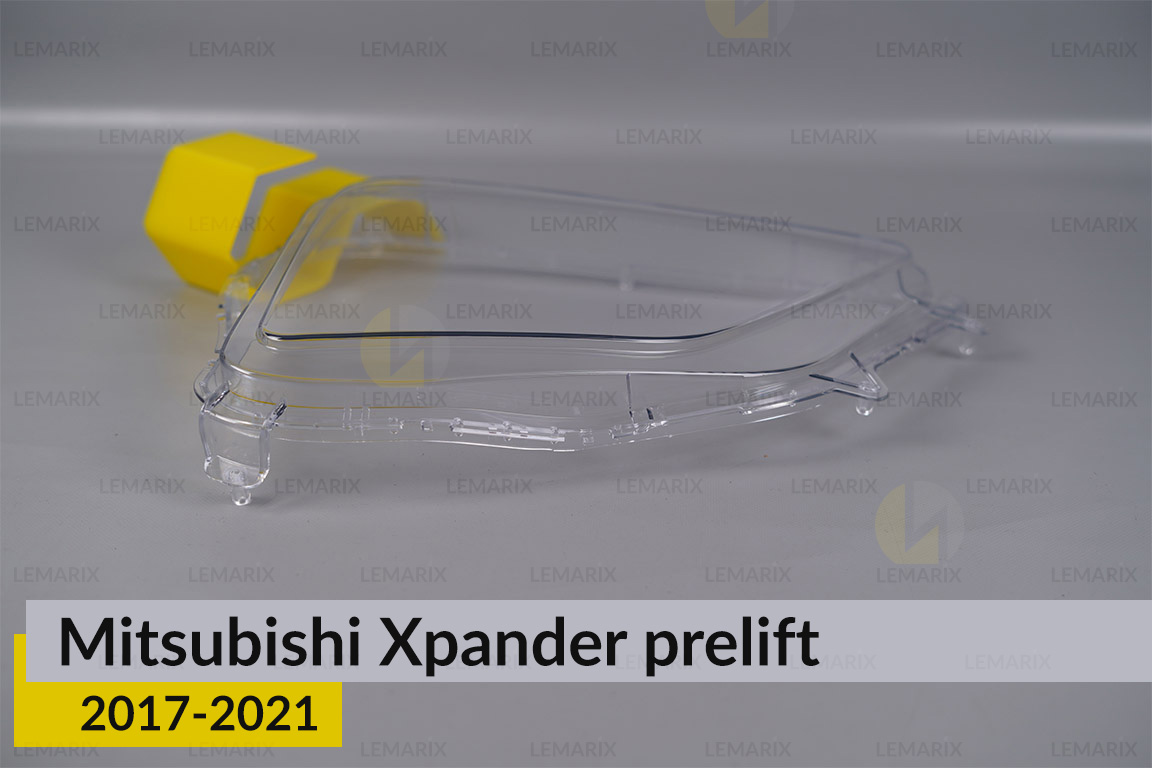 Скло фари Mitsubishi Xpander (2017-2021) дорест ліве