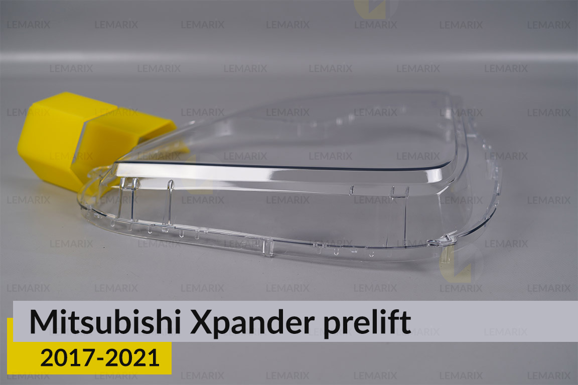 Скло фари Mitsubishi Xpander (2017-2021) дорест ліве