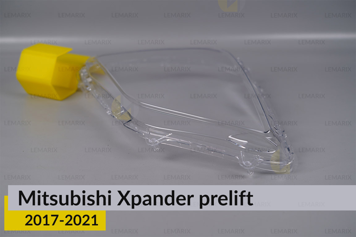 Скло фари Mitsubishi Xpander (2017-2021) дорест ліве