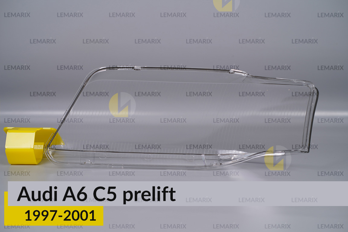Скло фари Audi A6 C5 (1997-2001) дорест праве