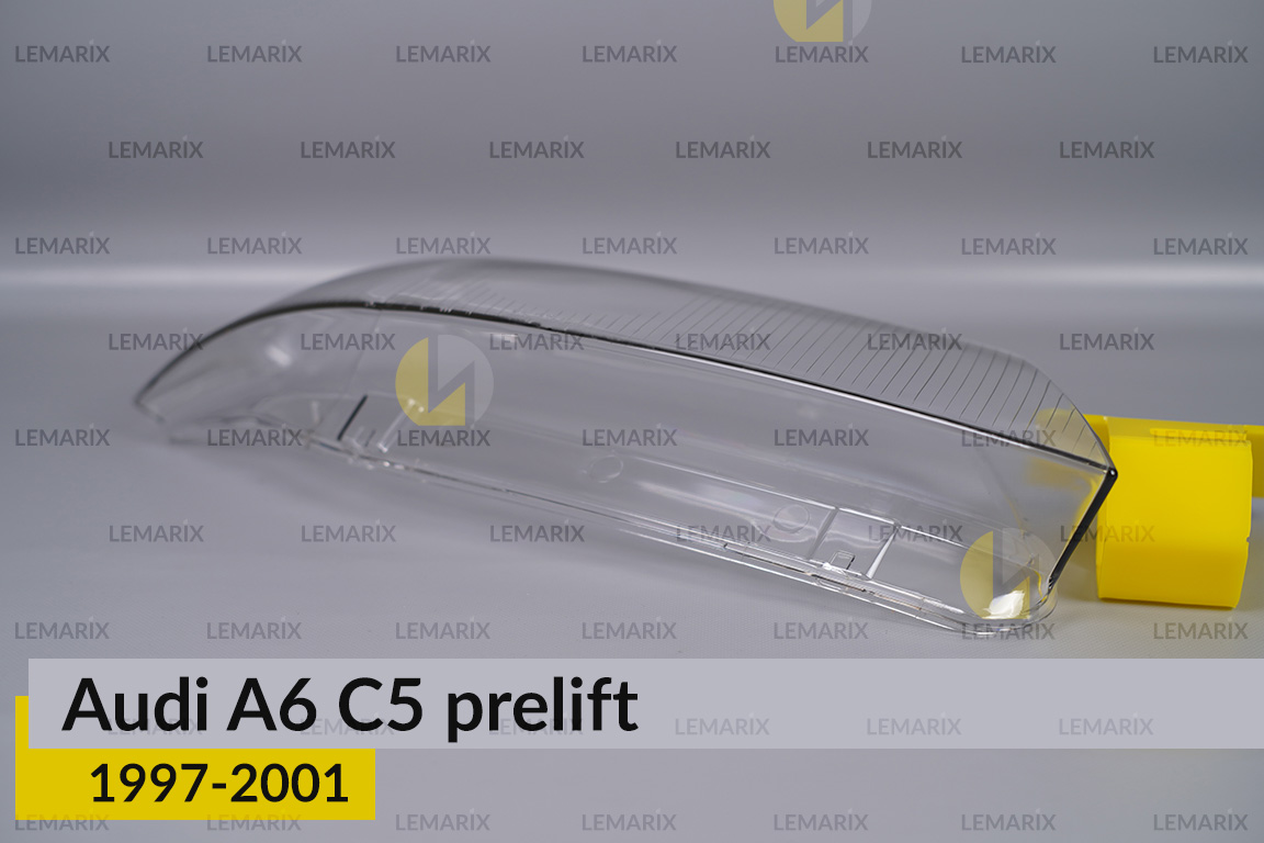 Скло фари Audi A6 C5 (1997-2001) дорест праве