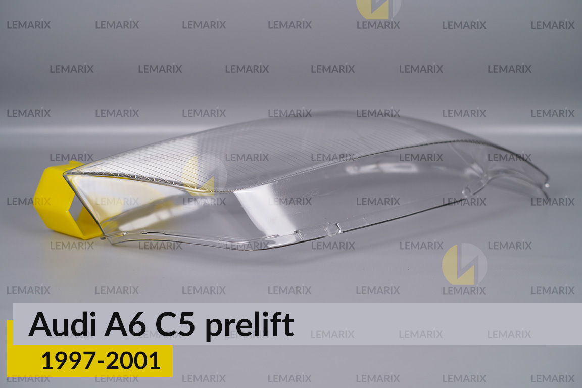 Скло фари Audi A6 C5 (1997-2001) дорест праве