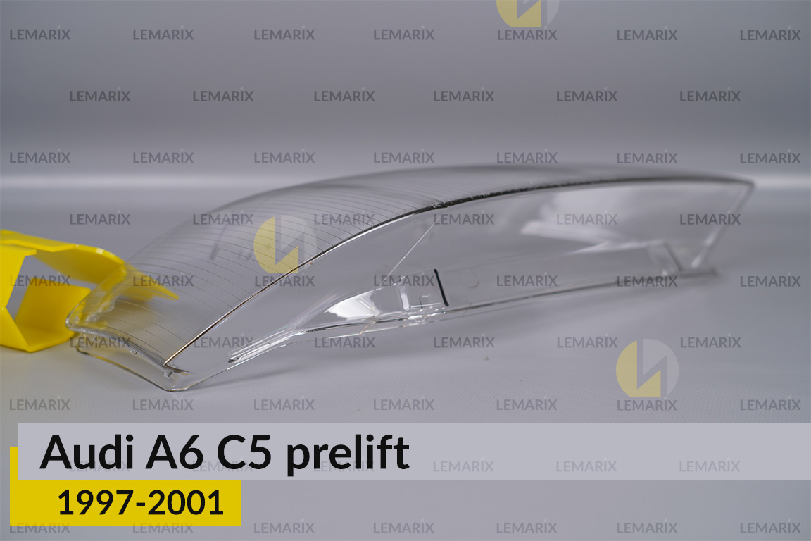 Скло фари Audi A6 C5 (1997-2001) дорест праве