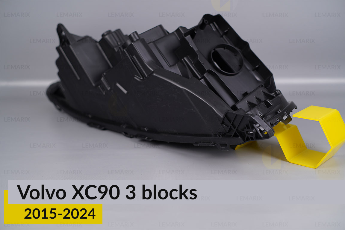 Корпус фари Volvo XC90 3 лінзи (2015-2024) правий