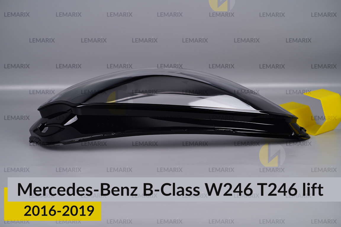 Скло фари Mercedes-Benz B-Class W246 T246 (2016-2019) рест праве
