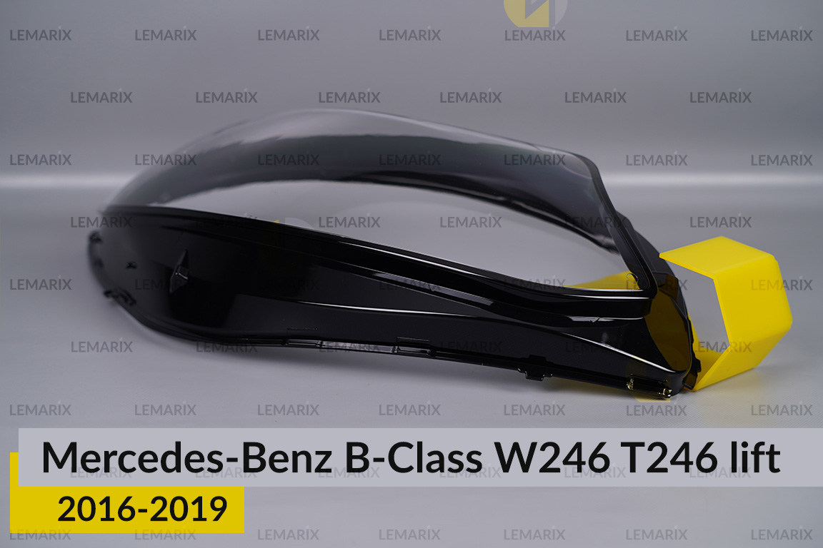 Скло фари Mercedes-Benz B-Class W246 T246 (2016-2019) рест праве