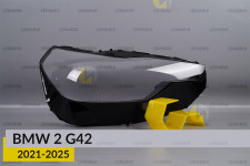 Скло фари BMW 2 G42 (2021-2025) праве